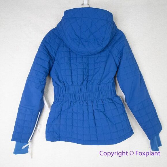 New! Free People Movement All Prepped Ski Jacket in Sapphire Blue size S - Picture 9 of 16